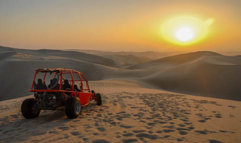 Desert Adventure: Sandboarding and Buggying in Paracas