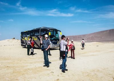 Special Services in Paracas: Scientific Expeditions and Filming